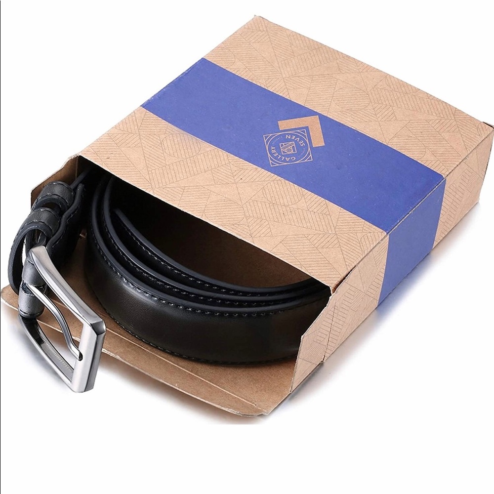 Gallery Seven Genuine Leather Casual Dress Belt